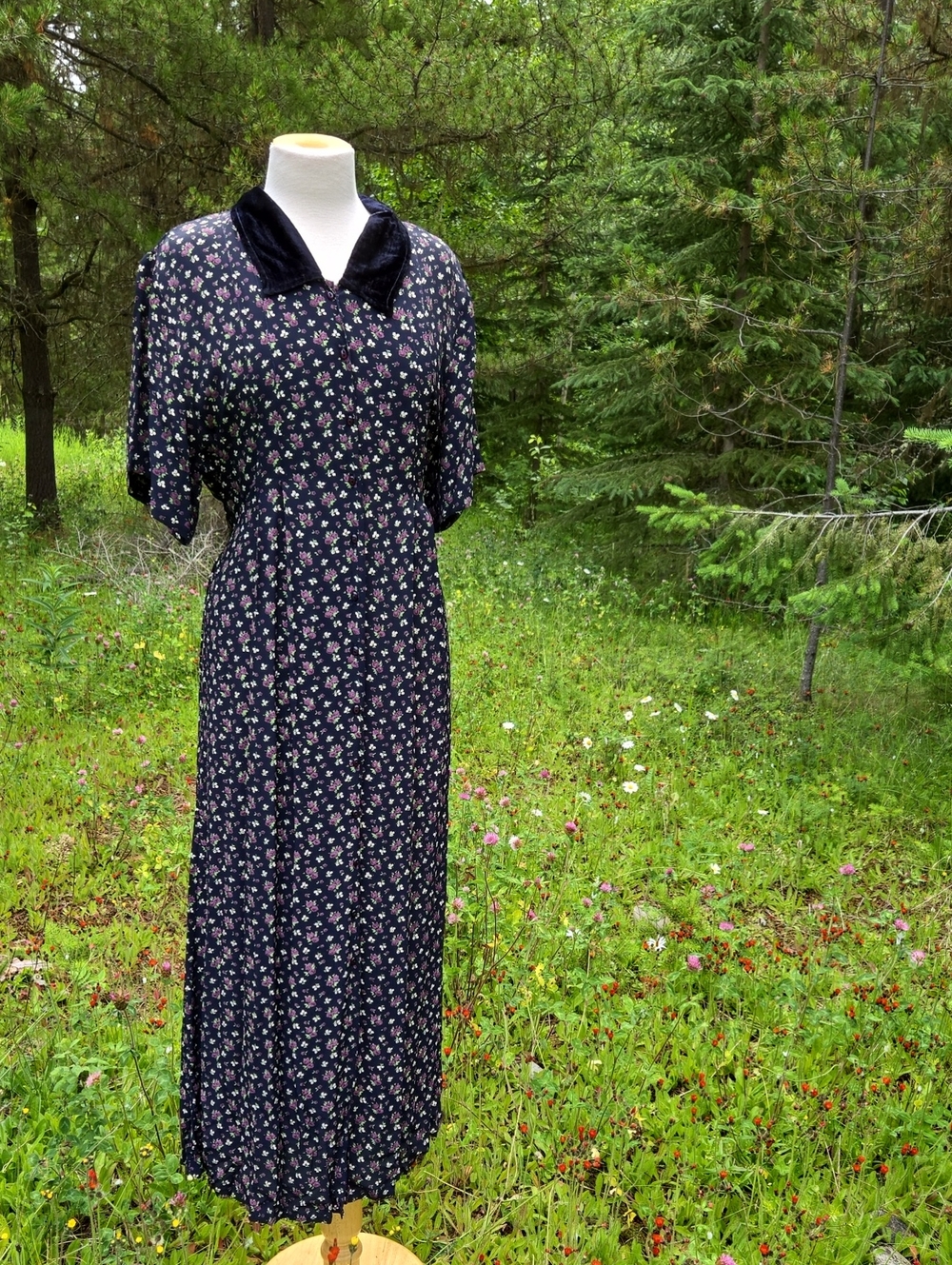 Vintage April Cornell Dress - Medium